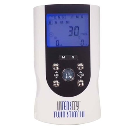Fabrication Enterprises 13-1375 Intensity Twin Stim III TENS & EMS 13-1375